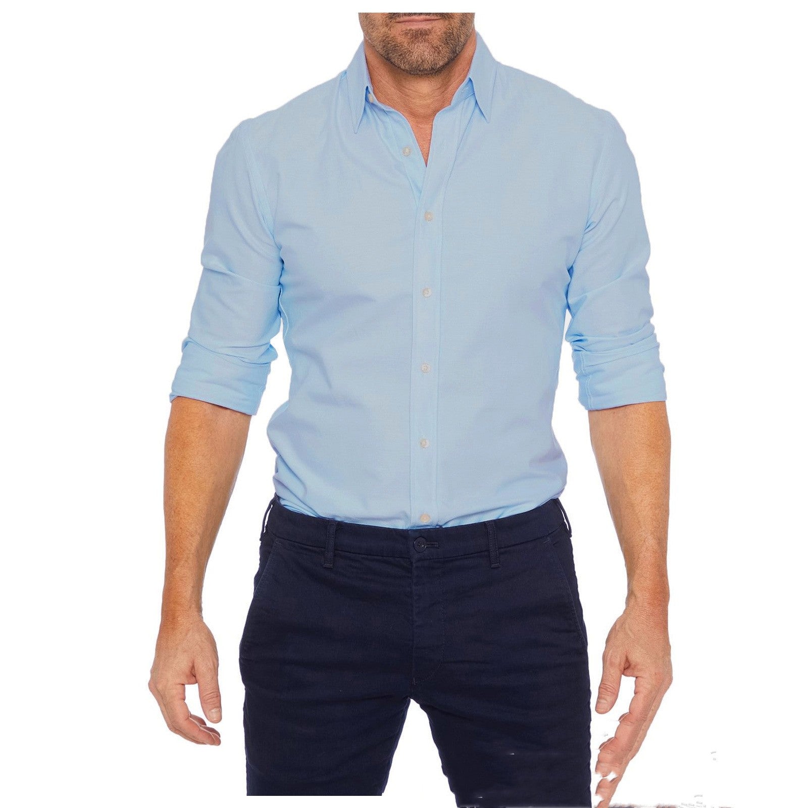 Oxford™ - Stretch Zip Shirt für Herren (zeitlich begrenzter Rabatt von 50%)