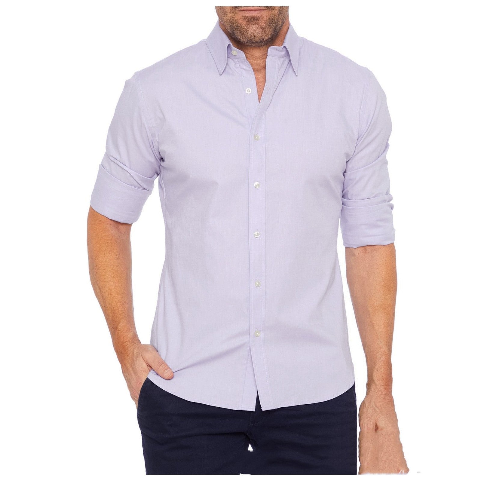 Oxford™ - Stretch Zip Shirt für Herren (zeitlich begrenzter Rabatt von 50%)