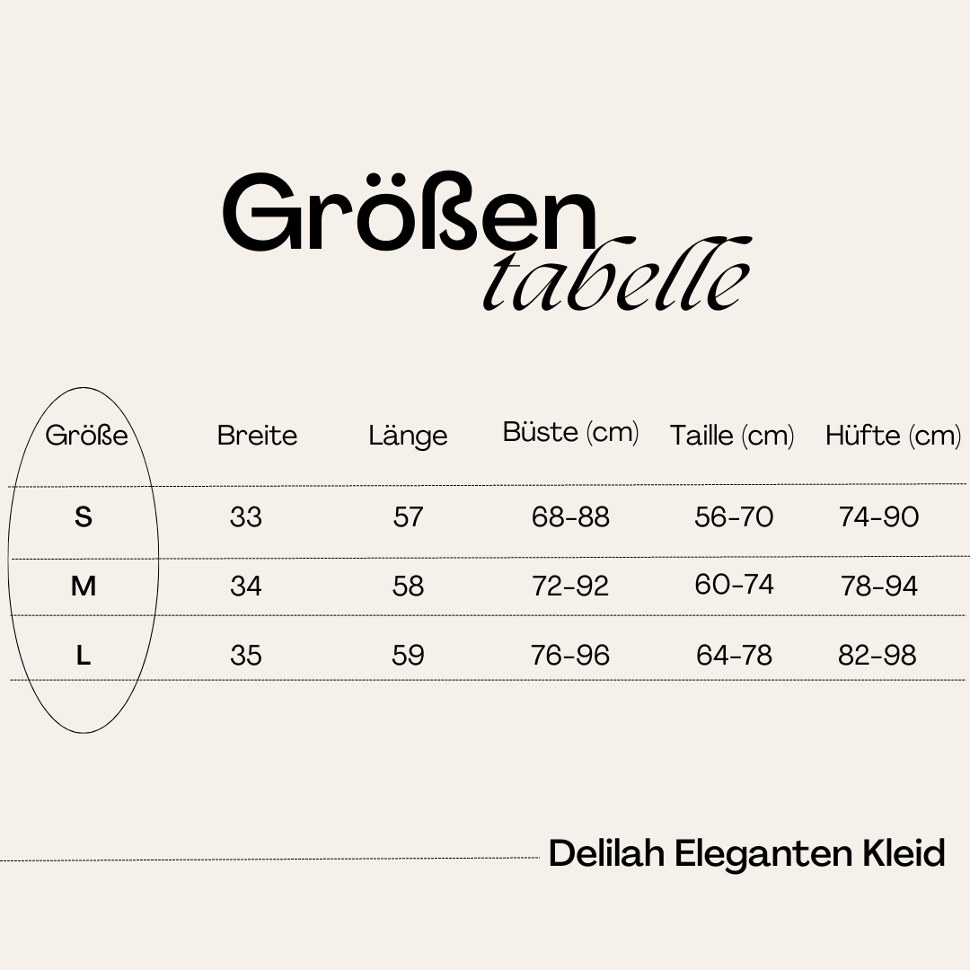 Delilah™ - Eleganten Kleid für den Sommer (zeitlich begrenzter Rabatt von 50%)