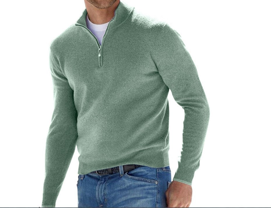 Fermi™ - Basic Herrenpullover mit Reißverschluss (zeitlich begrenzter Rabatt von 50%)