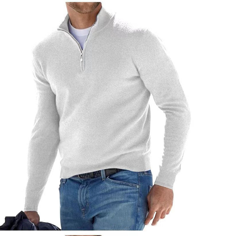 Fermi™ - Basic Herrenpullover mit Reißverschluss (zeitlich begrenzter Rabatt von 50%)