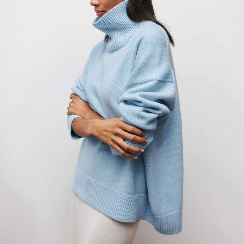 Olivia | Kuscheliger Rollkragenpullover