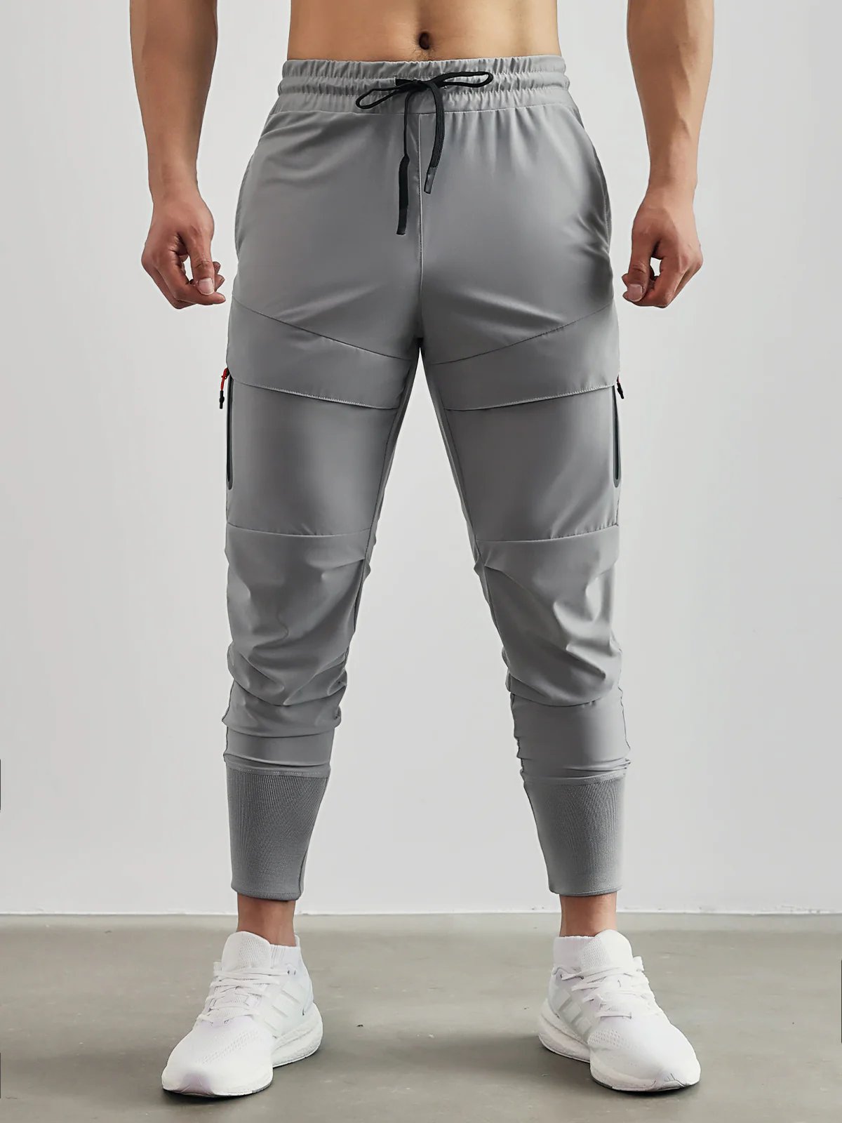 Stretch Fit™ - Hochgerippte Cargo-Jogger-Sporthosen