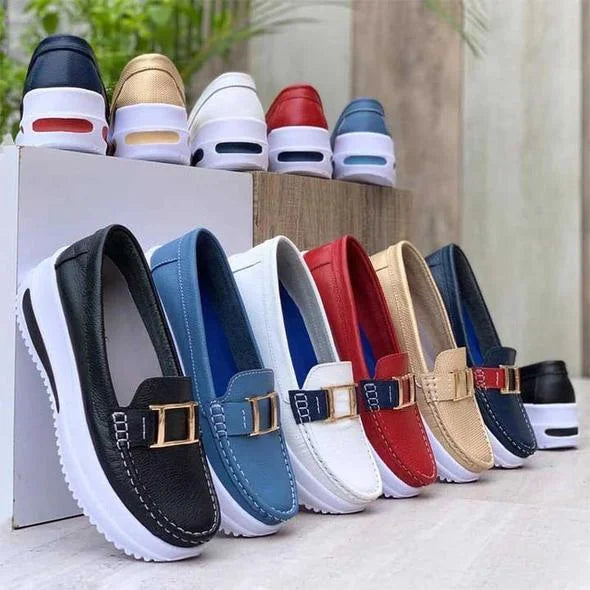 CozyCloud™ - Bequeme Plateau-Loafers für Frauen Pure Color (zeitlich begrenzter Rabatt von 50%)